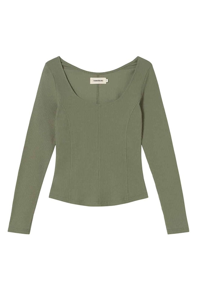 Nadia top eucaliptus from Sophie Stone