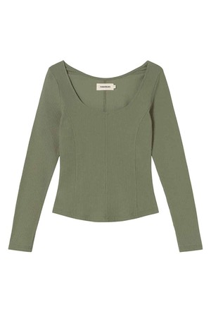 Nadia top eucaliptus from Sophie Stone