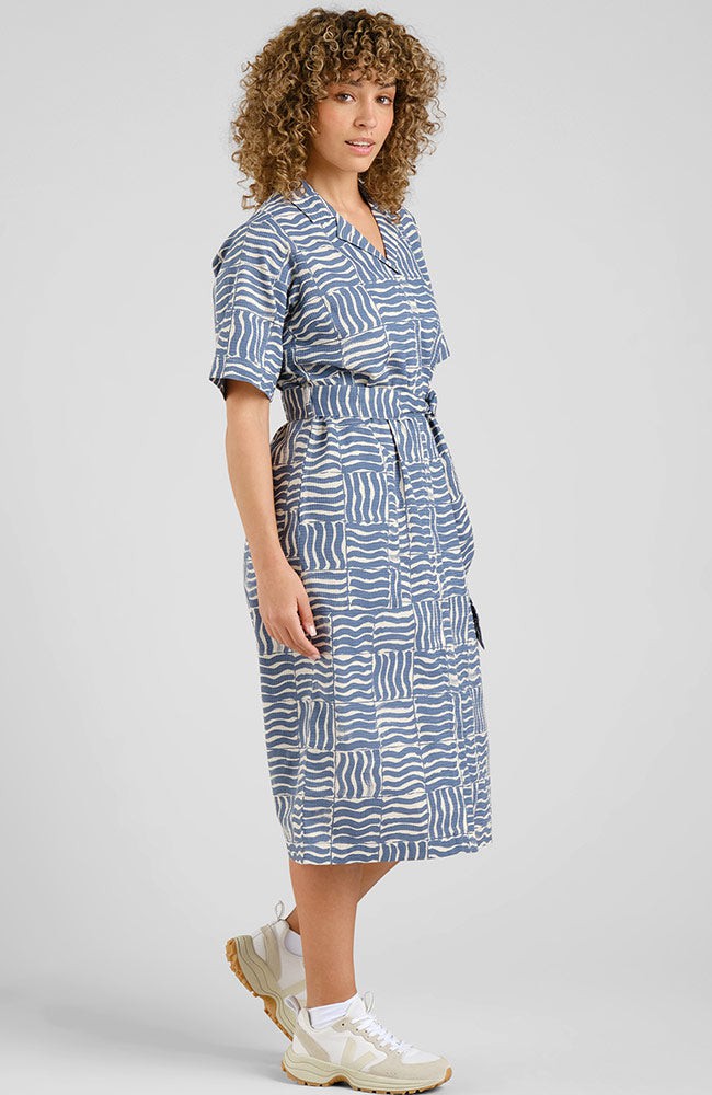 Orrefors waves jurk from Sophie Stone