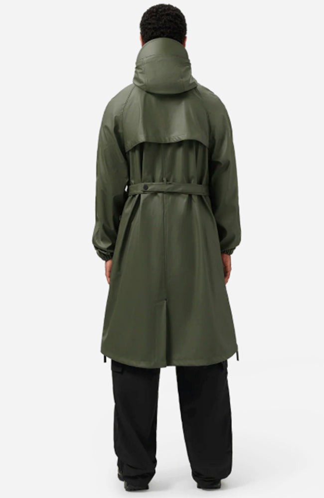 Original Saddle Army Green regenjas from Sophie Stone