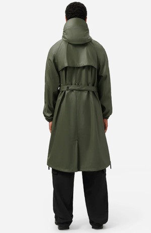 Original Saddle Army Green regenjas from Sophie Stone