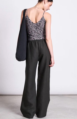 Sjov broek dark olive from Sophie Stone
