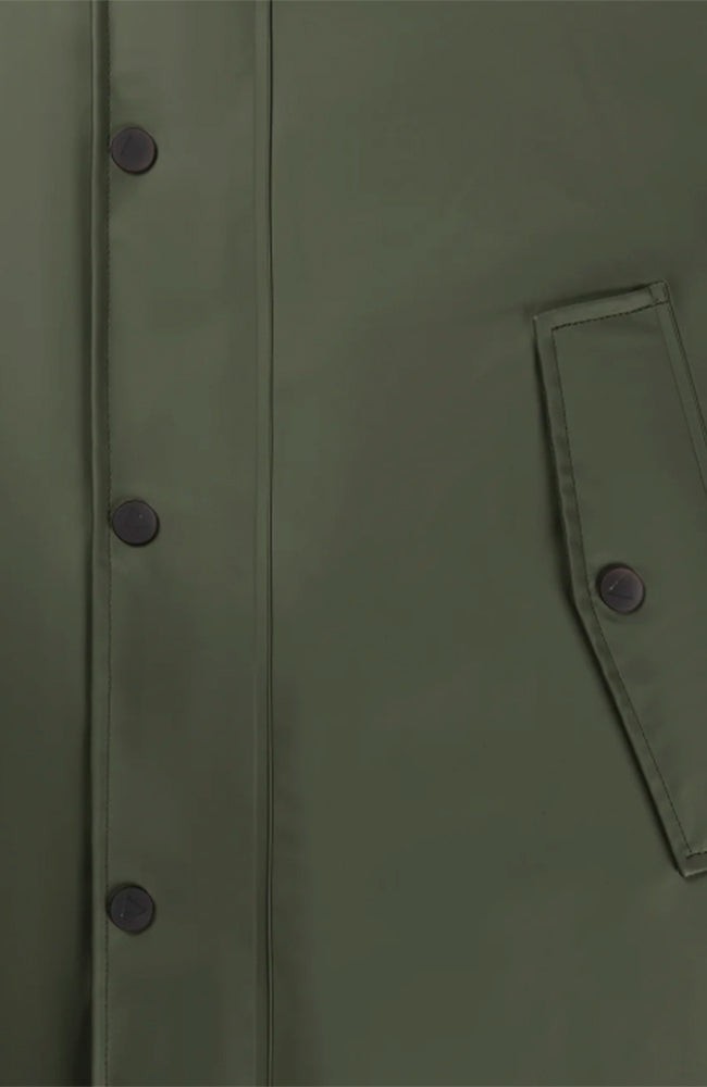 Original Saddle Army Green regenjas from Sophie Stone