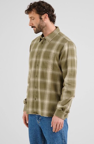 Rute overhemd flannel check green from Sophie Stone