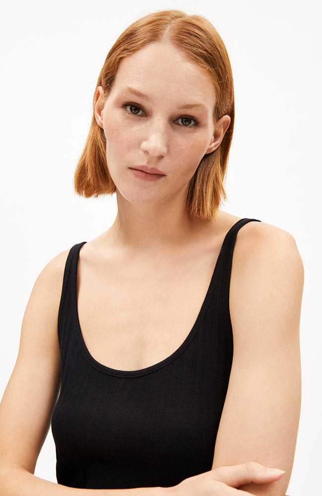 Ekenaa tanktop dress zwart from Sophie Stone