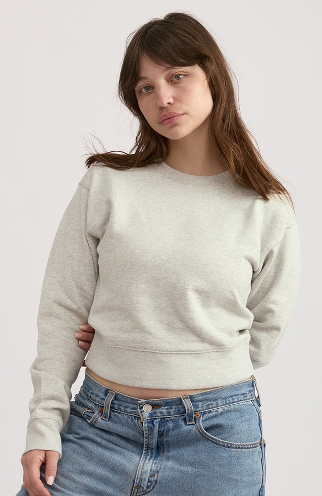 Weekend boxy sweat grey from Sophie Stone
