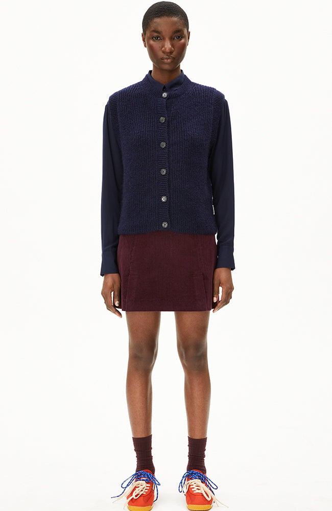 Zalaiaa rokje dark cranberry from Sophie Stone