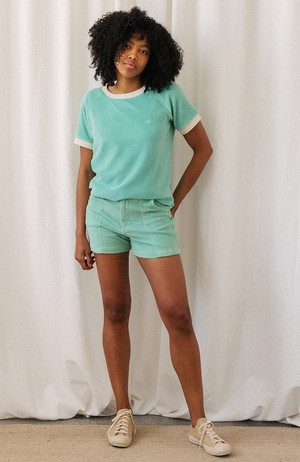 Carvel badstof shirt mint from Sophie Stone