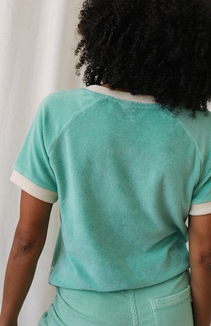 Carvel badstof shirt mint from Sophie Stone