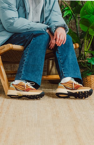 G-Eco`99 Multi Mesh sneaker L.Brown Brown Mint from Sophie Stone
