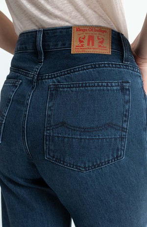 Jane flare jeans alex dark worn from Sophie Stone