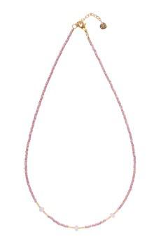 Brightly Rose Quartz ketting via Sophie Stone