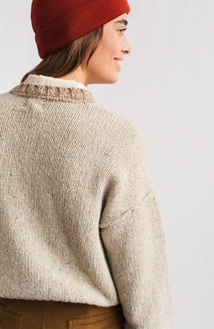 Cushendall trui beige from Sophie Stone