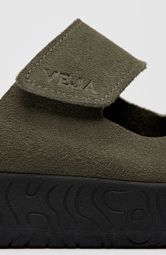 Etna slipper Kaki from Sophie Stone