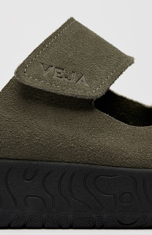 Etna slipper Kaki from Sophie Stone