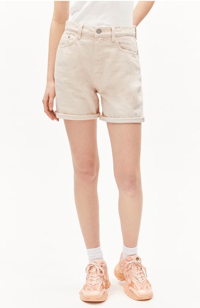 Sheaari denim shorts undyed from Sophie Stone