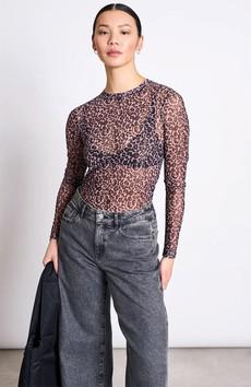 Dora mesh long sleeve leo via Sophie Stone