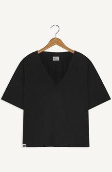 Pettirosso t-shirt zwart via Sophie Stone