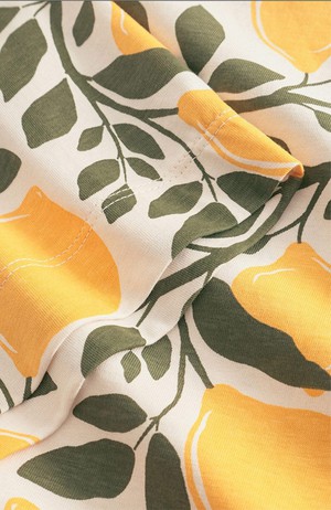 Vadstena shirt lemon branches from Sophie Stone