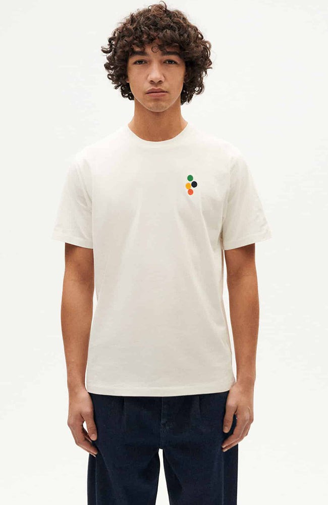 Bubbles t-shirt wit from Sophie Stone