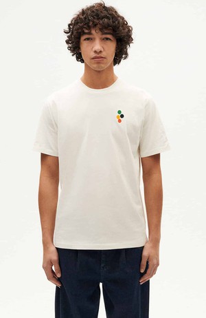 Bubbles t-shirt wit from Sophie Stone