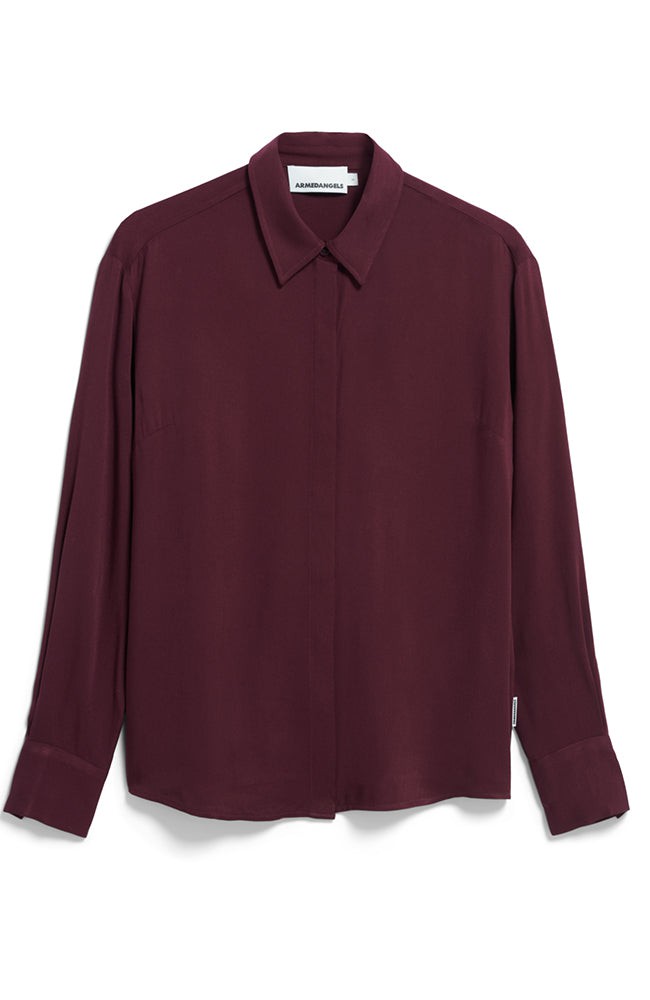 Larisaana blouse cranberry from Sophie Stone