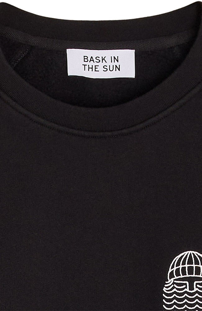 Black mini to the sea sweatshirt from Sophie Stone
