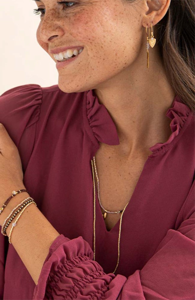 Honor armband Rose Quartz from Sophie Stone