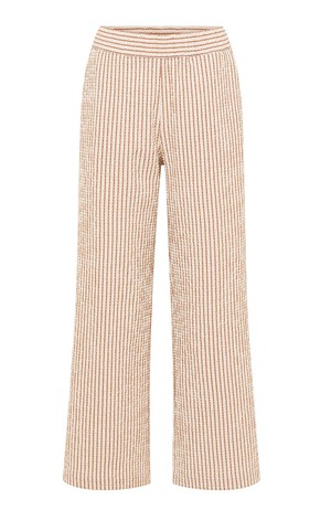 Broek streep off white mocha from Sophie Stone