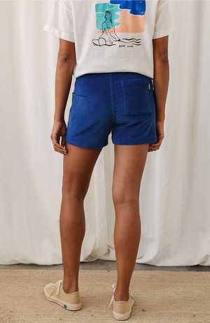 Cockatoo rib shorts ultramarine from Sophie Stone