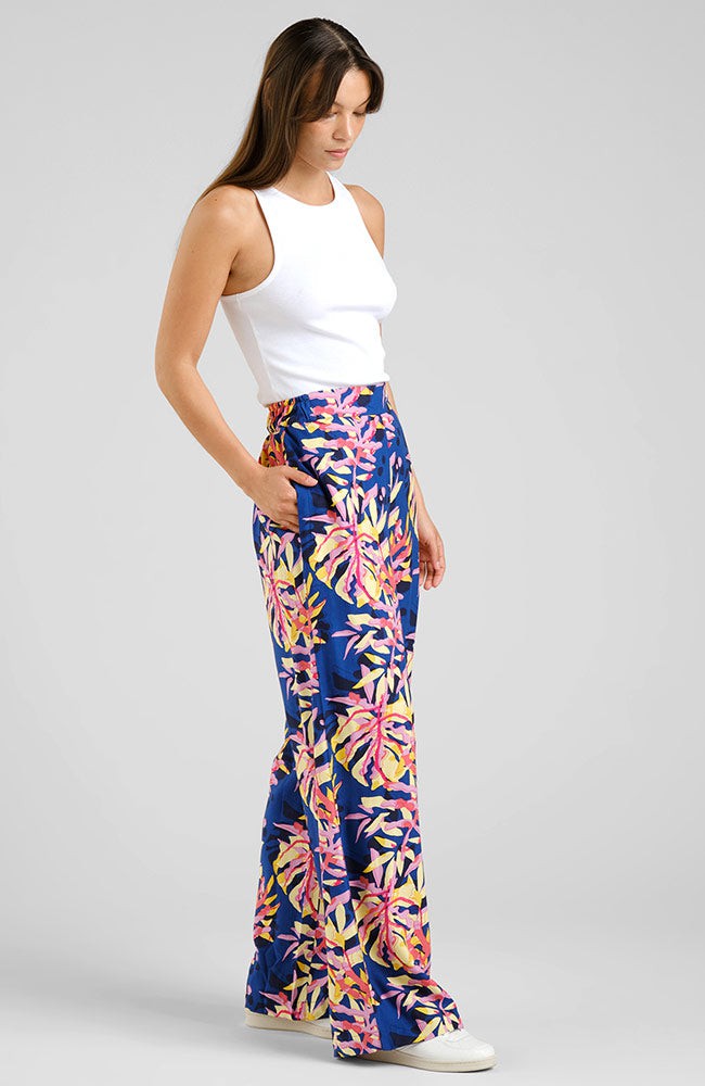 Ale broek tropical collage from Sophie Stone