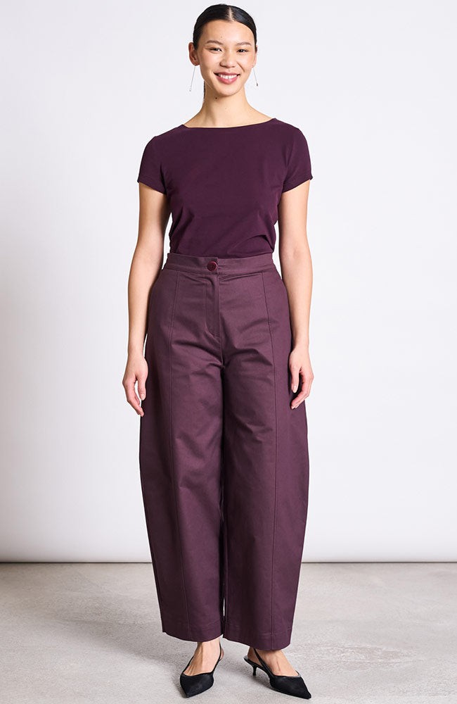 Yauri barrel broek cherry from Sophie Stone