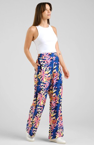Ale broek tropical collage from Sophie Stone