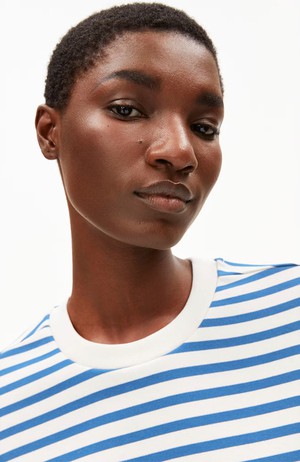 Frankaa stripe trui dark morning from Sophie Stone