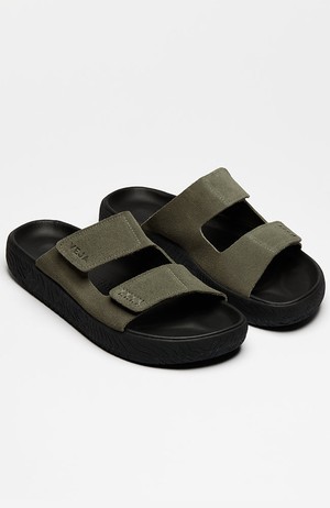 Etna slipper Kaki from Sophie Stone