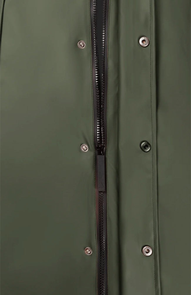 Original Saddle Army Green regenjas from Sophie Stone