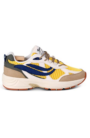 G-eco '99 2 tone mesh sand/white/yellow from Sophie Stone