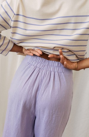 Varmdo broek light purple from Sophie Stone