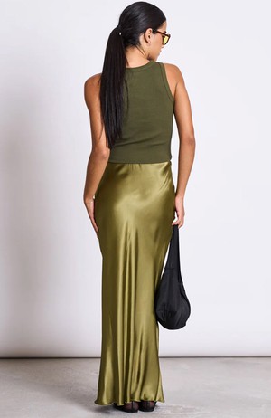Serin maxi rok woody olive from Sophie Stone