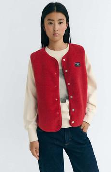 Jay bodywarmer rood via Sophie Stone