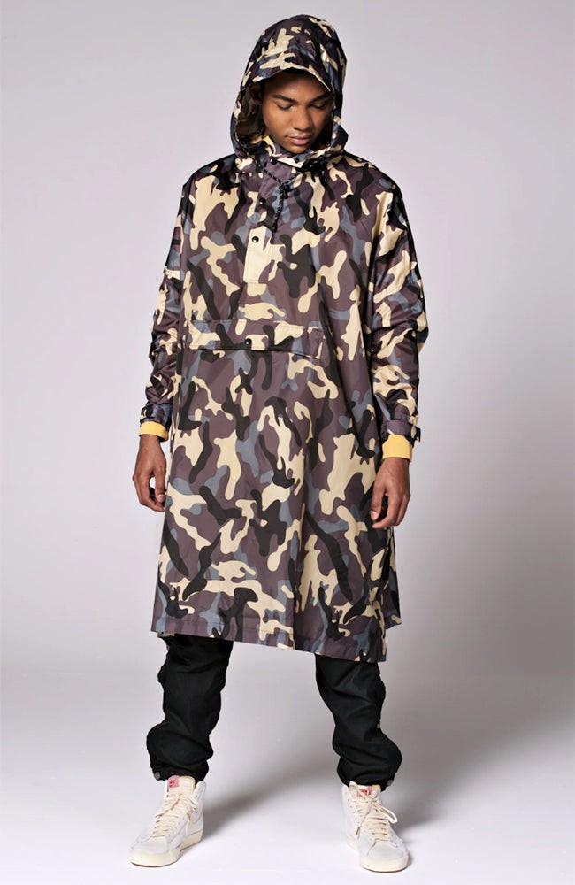 Camo Poncho from Sophie Stone
