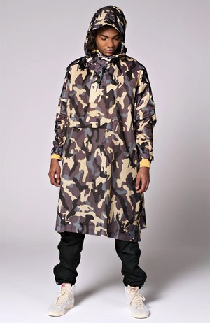 Camo Poncho from Sophie Stone