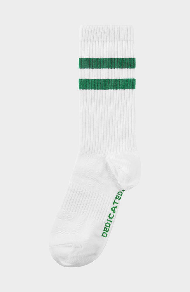 Sportsokken Ullevi stripes green from Sophie Stone