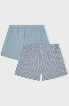 Core Icon boxers 2-pack stripes blue via Sophie Stone