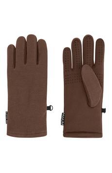 Gloves bruin via Sophie Stone