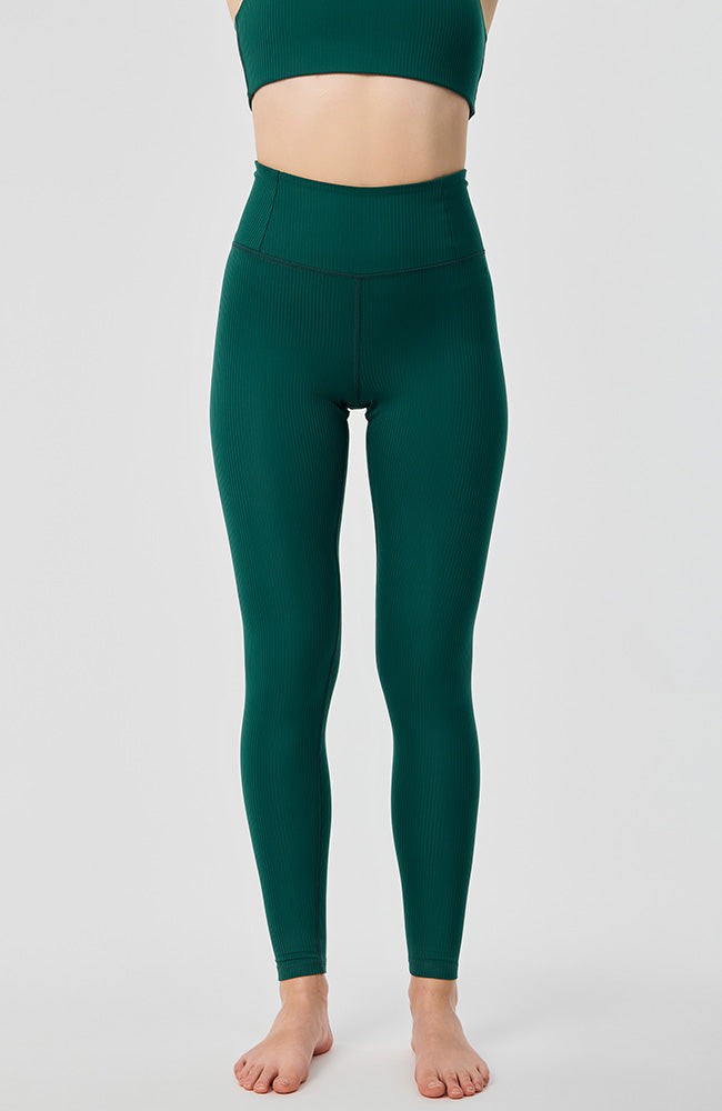 Compressive high-rise legging rain forest from Sophie Stone