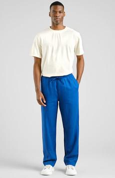 Klitmoeller broek linnen blauw via Sophie Stone