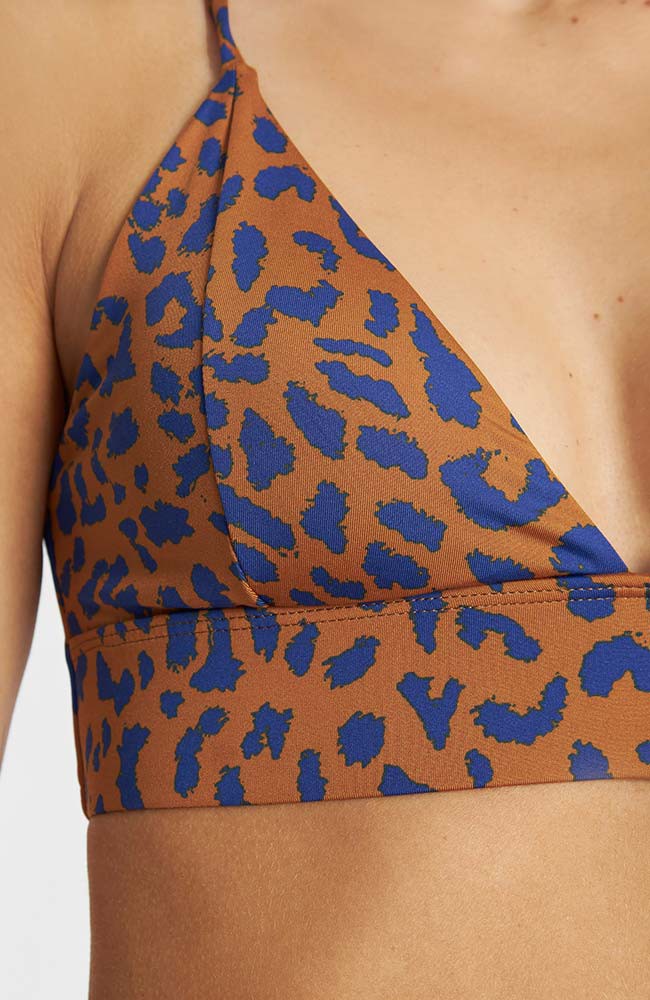 Bikinitop Alva leopard from Sophie Stone