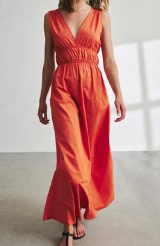 Bornite jurk oranje via Sophie Stone