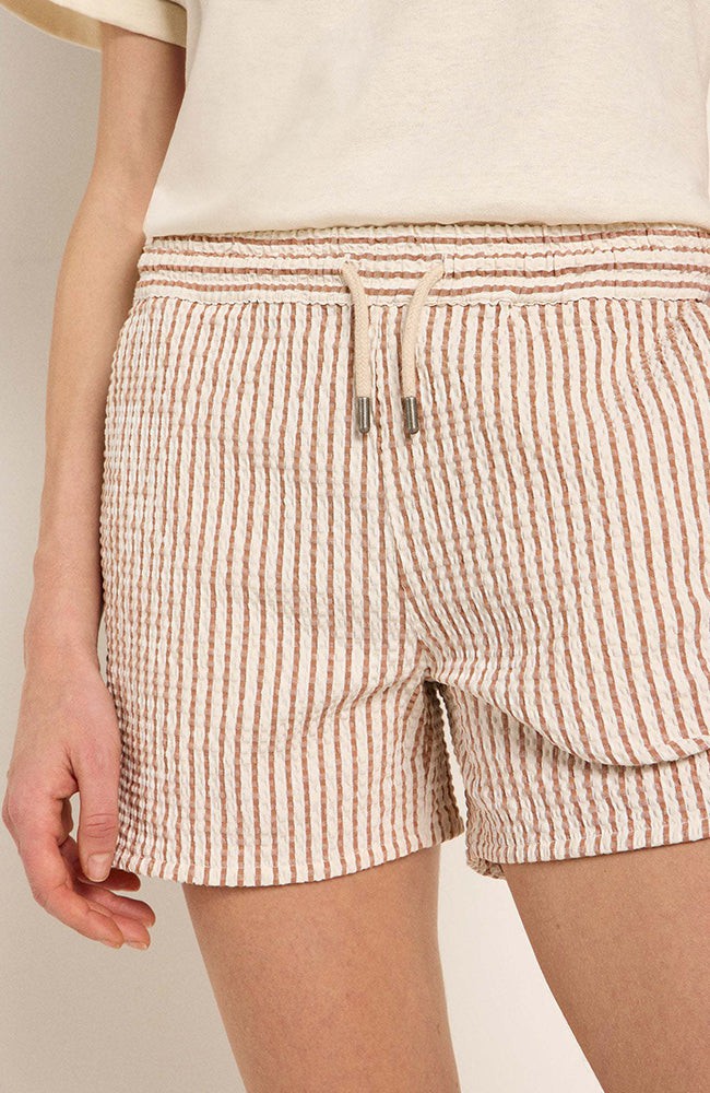 Shorts streep off white mocha from Sophie Stone